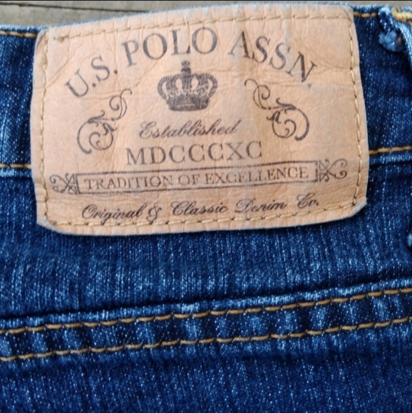 Vintage Size 8 U.S. Polo Assn. Jeans - Picture 6 of 8